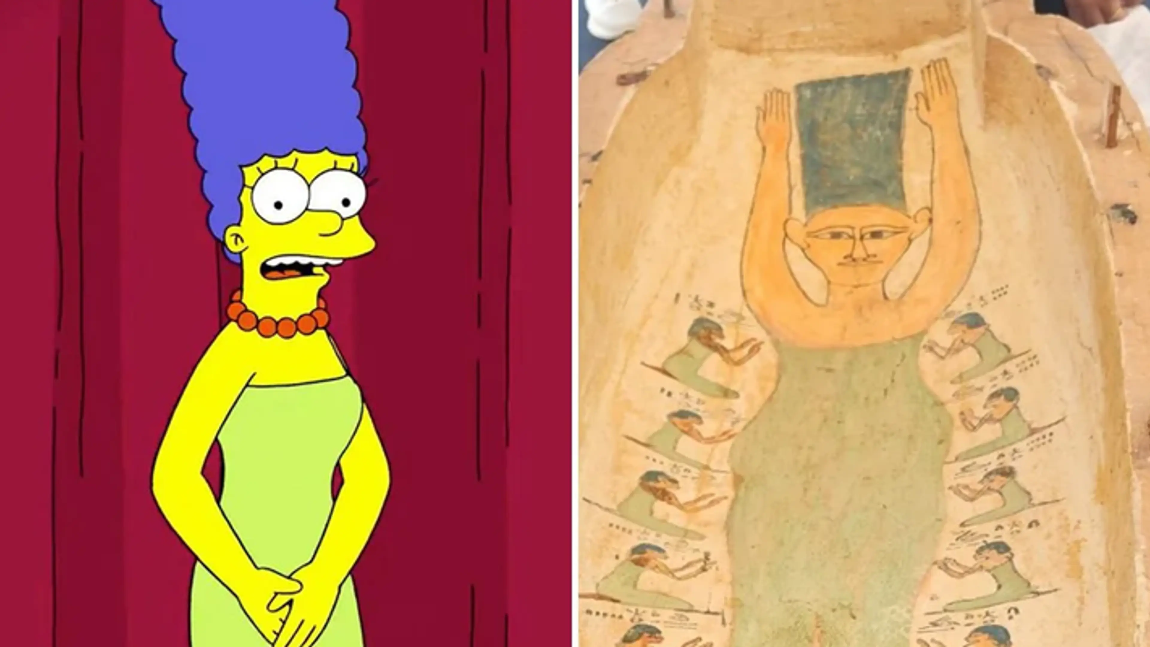 D’oh! Ancient Egyptians Predicted Marge Simpson 3,500 Years Ago! Or Did They?