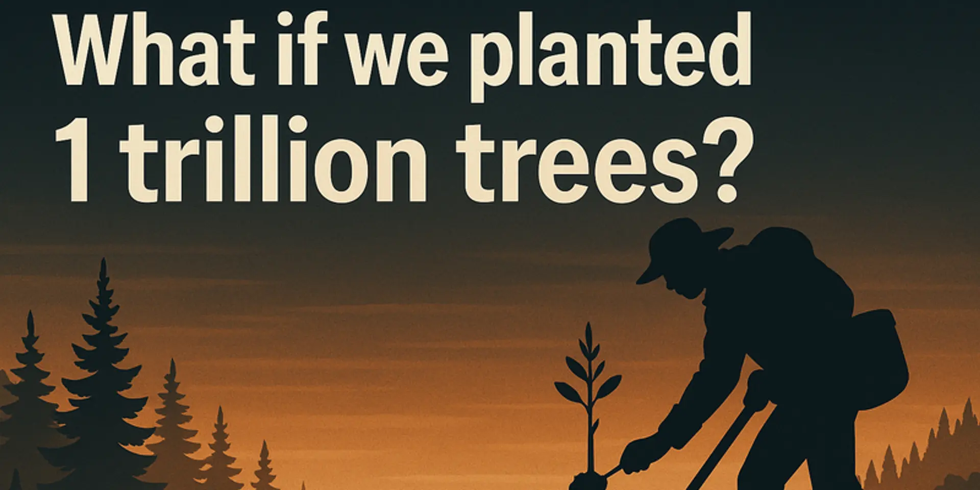What if We Planted 1 Trillion Trees?