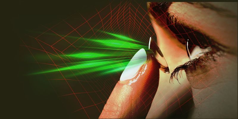 Scientists made contact lenses that let you see in the dark, even with your eyes closed
