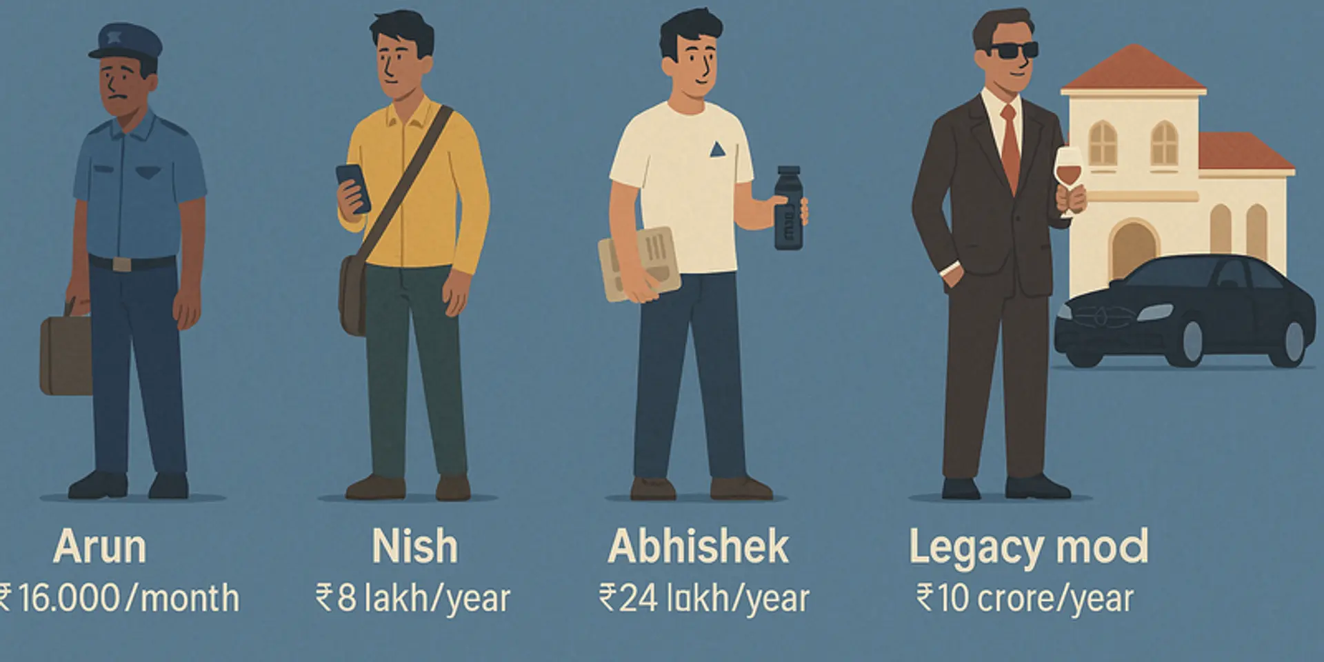 Rs. 16,000 vs Rs. 10 Crore in India: Who’s Really Winning the Wealth Game?