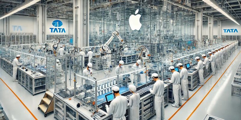 Tata Electronics Joins Apple's Elite: Secures 60% Stake in Pegatron's Tamil Nadu Facility