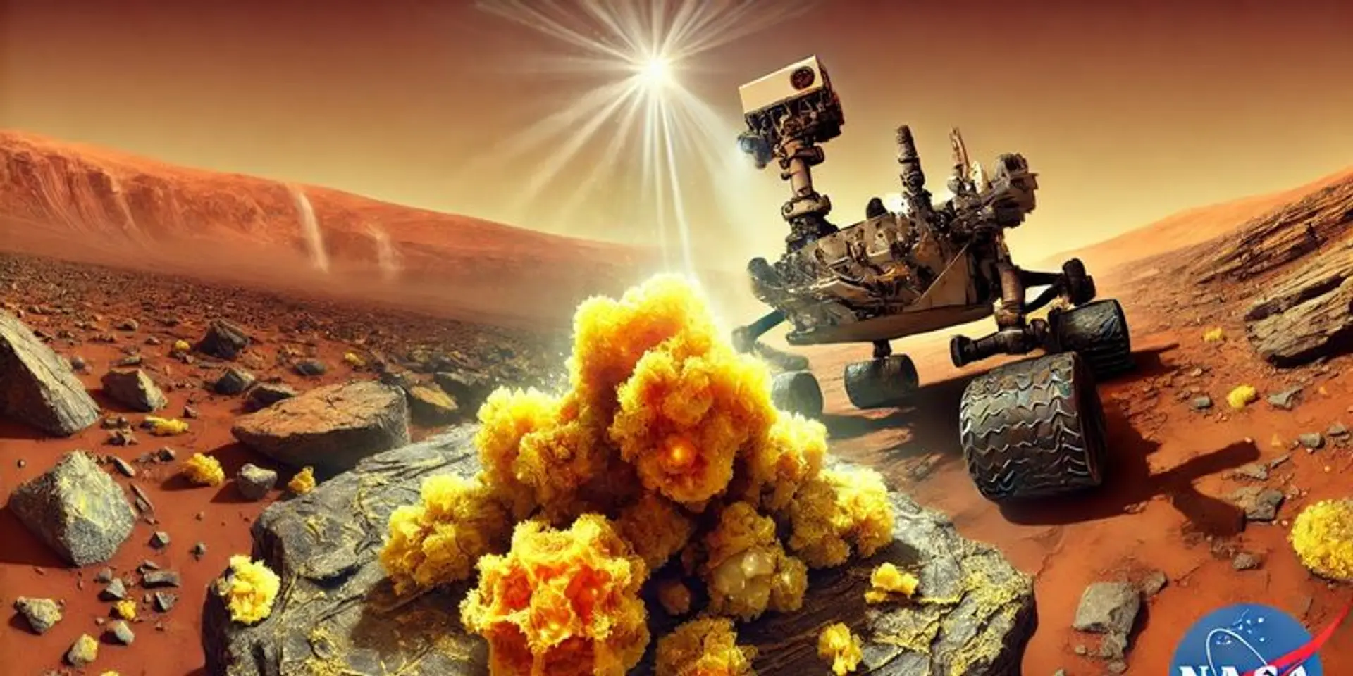 Yellow Crystals on the Red Planet: Curiosity Rover Gets Scientists ...