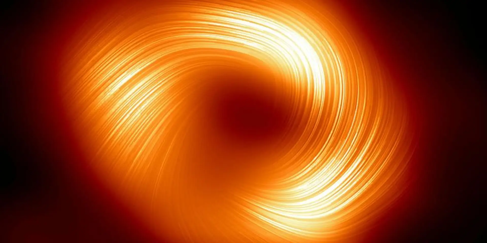 Black Holes Get Blinged Out: Magnetic Fields Discovered Around Milky Way's Central Monster
