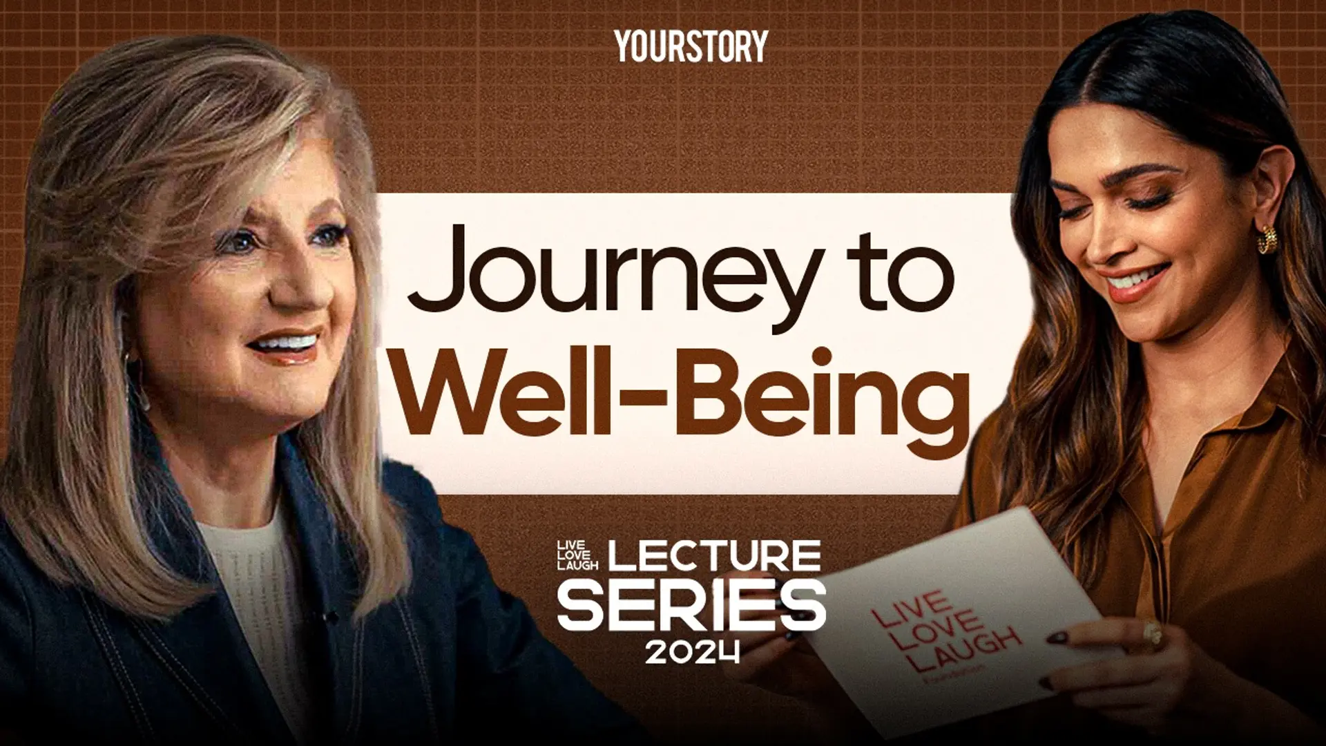 Thrive Global CEO Arianna Huffington joins Deepika Padukone to explore inner transformation, redefining success at LiveLoveLaugh Lecture Series 2024