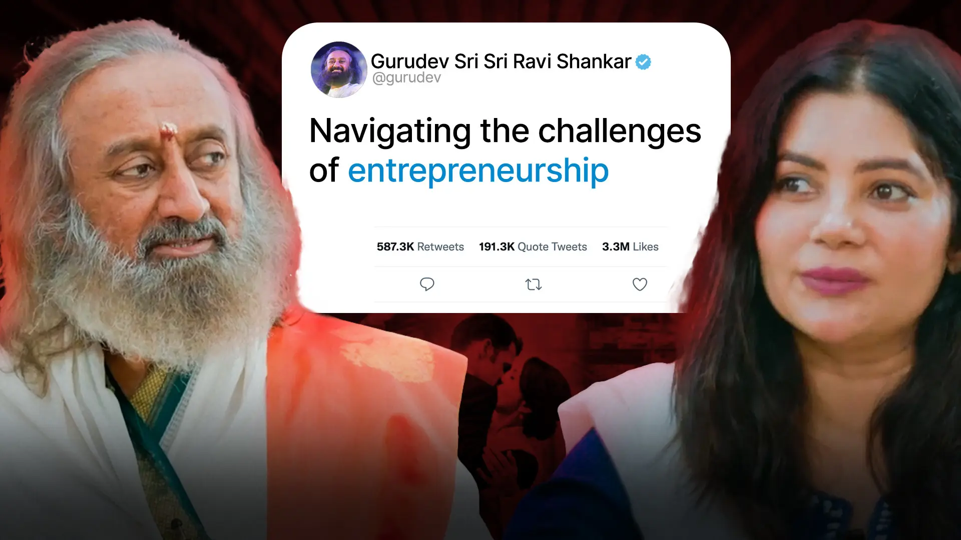 Navigating the challenges of entrepreneurship: Gurudev Sri Sri Ravi Shankar