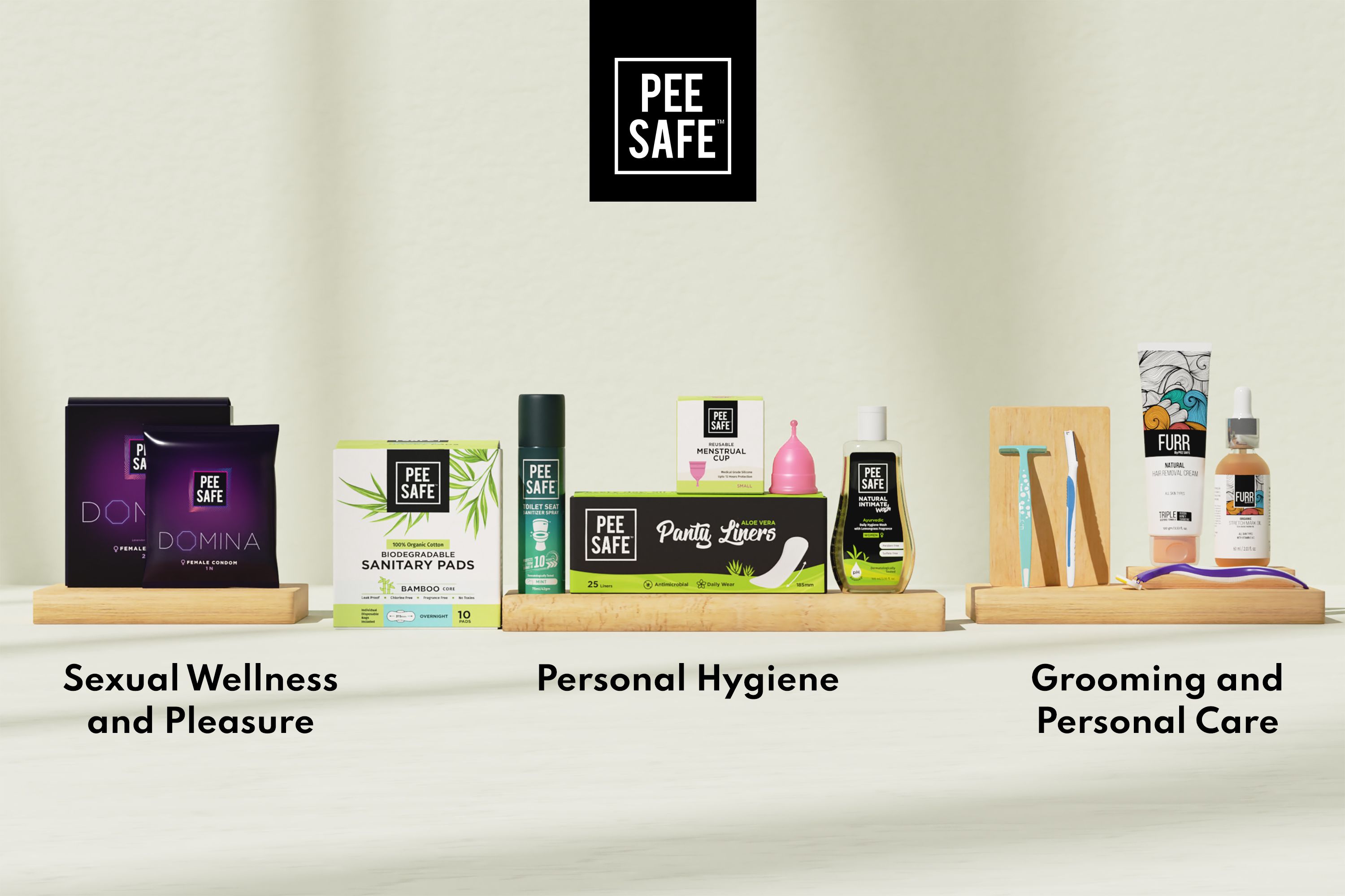 Pee Safe product range