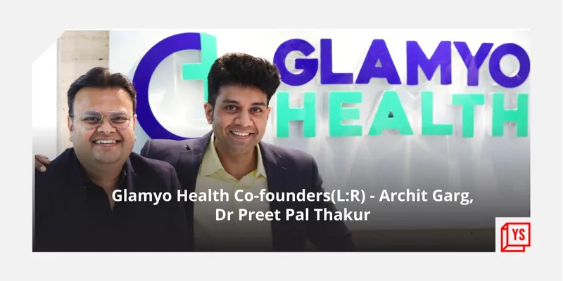 Glamyo Health Co-founders(L:R) - Archit Garg, Dr Preet Pal Thakur
