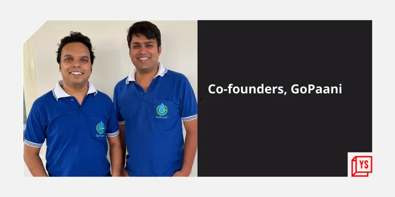 Co-founders of GoPaPaani L:R - Ankit Ranka and Arpit Sharda