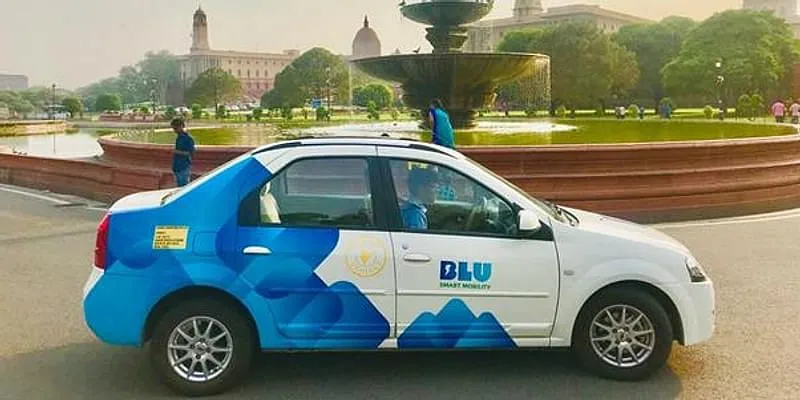 Blu Smart Cab