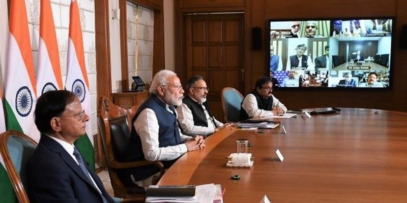PM interacts with CMs on ways to strengthen COVID-19 containment strategy, boosting economic activities