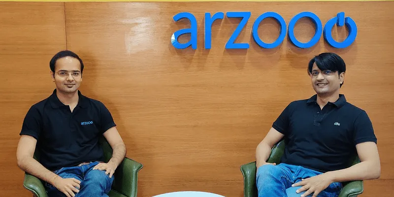 Arzooo Founders(L:R) Rishi Raj and Khushnud Khan