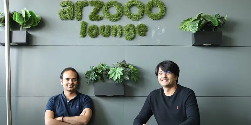 Arzooo Founders(L:R) Rishi Raj and Khushnud Khan