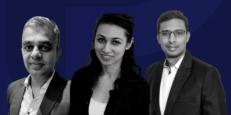 (L-R)Mohit Gupta, Co-Founder & Product Head , Neha Juneja, Co-Founder & CEO , Ravinder Voomidisingh, Co-Founder & COO.