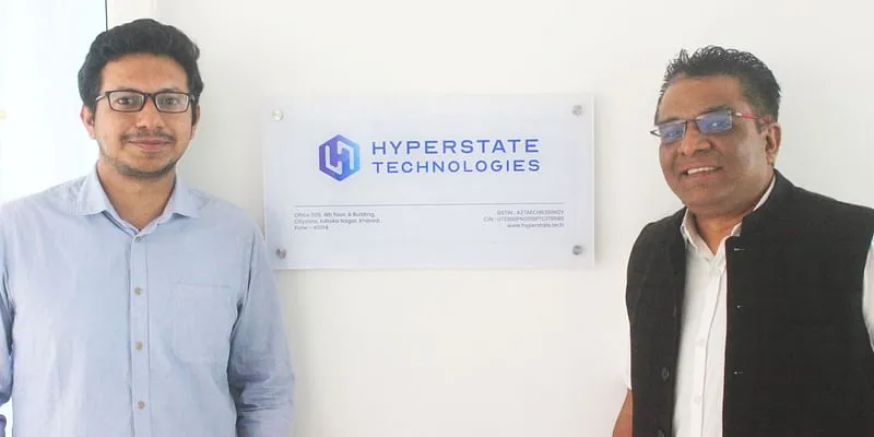 Hyperstate Founders L:R - Shubham Chauhan and Prashanto Das