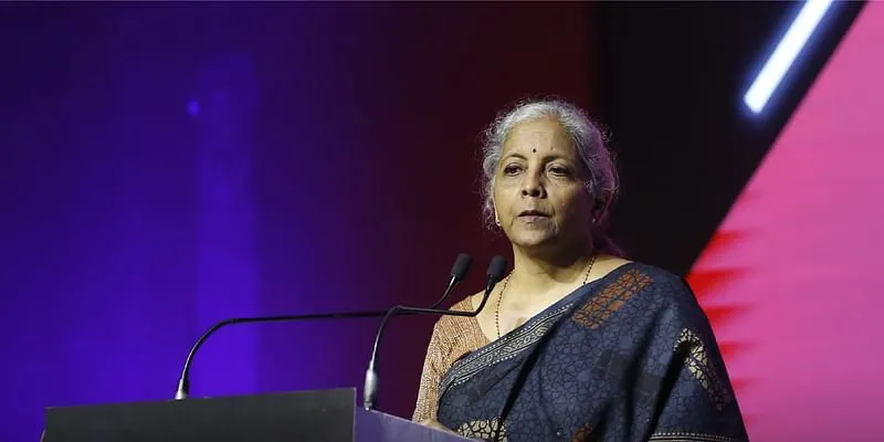 Union Finance Minister Nirmala Sitharaman at TechSparks 2022