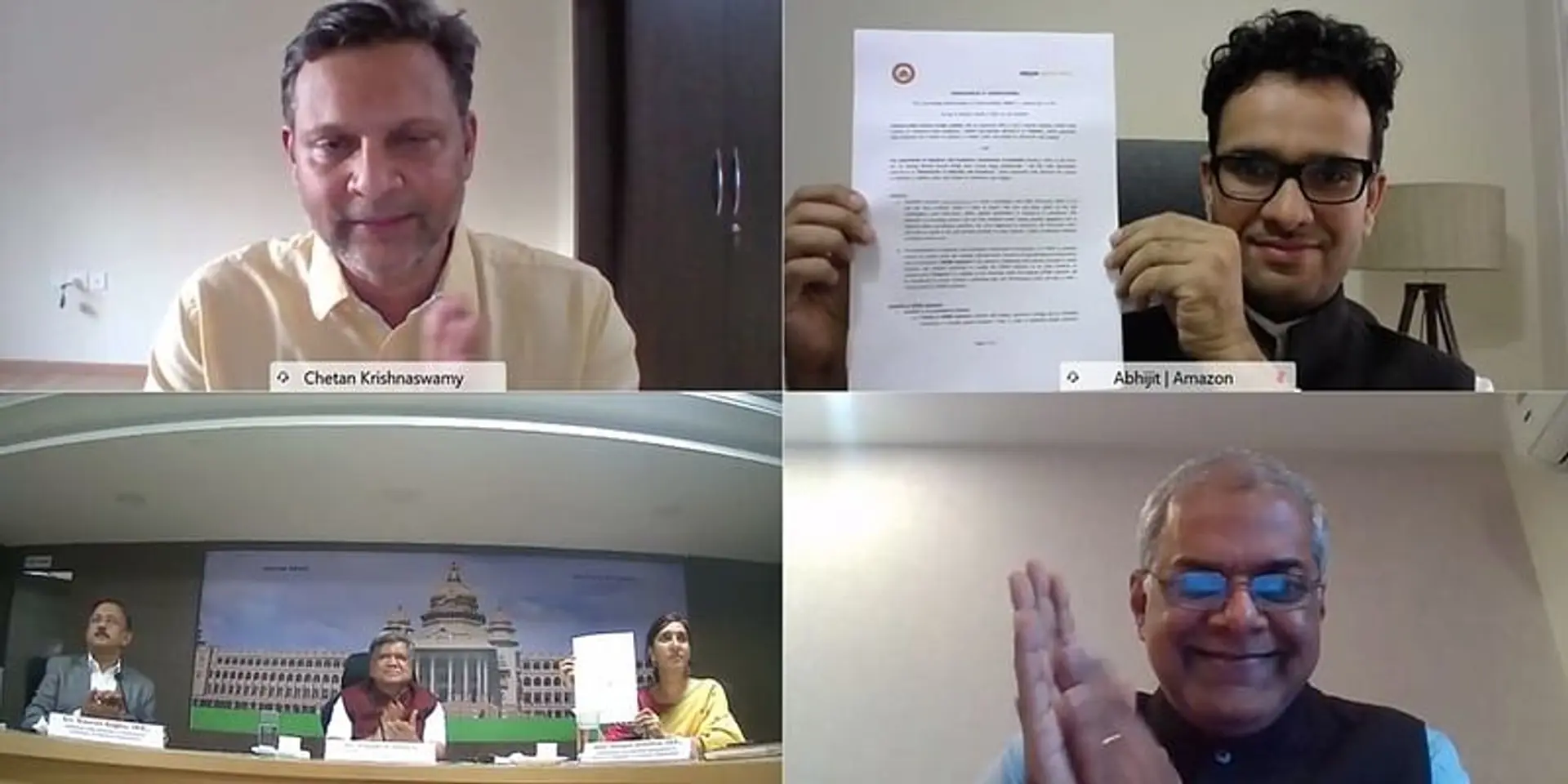 Amazon signs MoU with Karnataka government to help drive ecommerce exports from the state