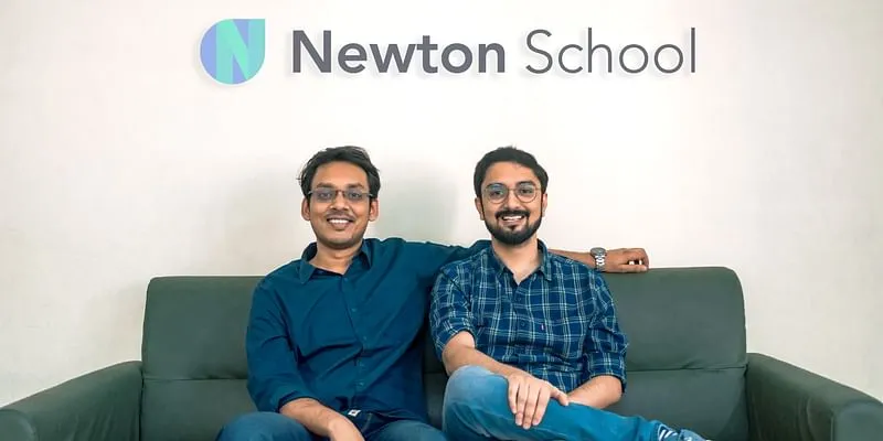 Newton School Founders (L:R) Nishant Chandra, Siddharth Maheshwari