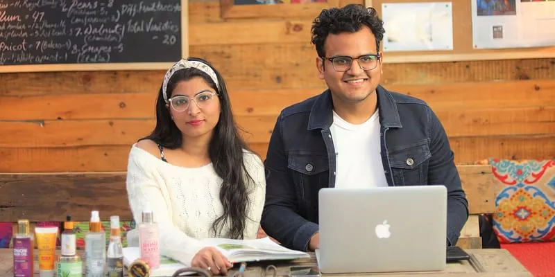 TNW- The Natural Wash Co-founders : Shivangi Goel (CEO) and Akshit Goel (Director)