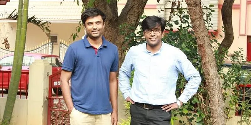 GPS Renewables Founders(L:R) Sreekrishna Sankar, Mainak Chakraborty