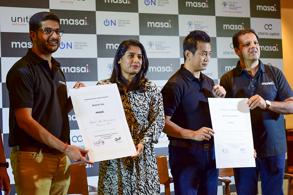 Masai School raises 10M in Series B, onboards Mithali Raj, Bhaichung