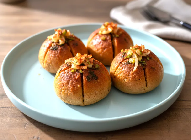 Mini Korean Garlic Bread by Yummy Bee