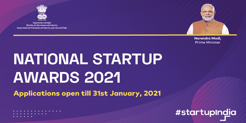 DPIIT invites applications for National Startup Awards 2021