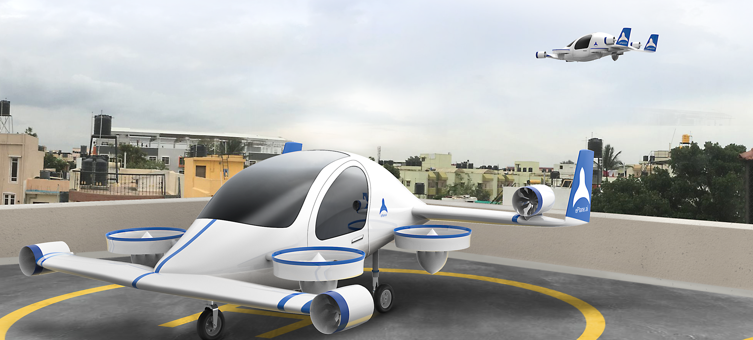 The ePlane Company aims to make travel 10X faster with its flying taxis 