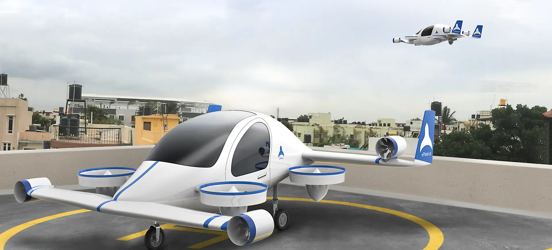 The ePlane Company aims to make travel 10X faster with its flying taxis