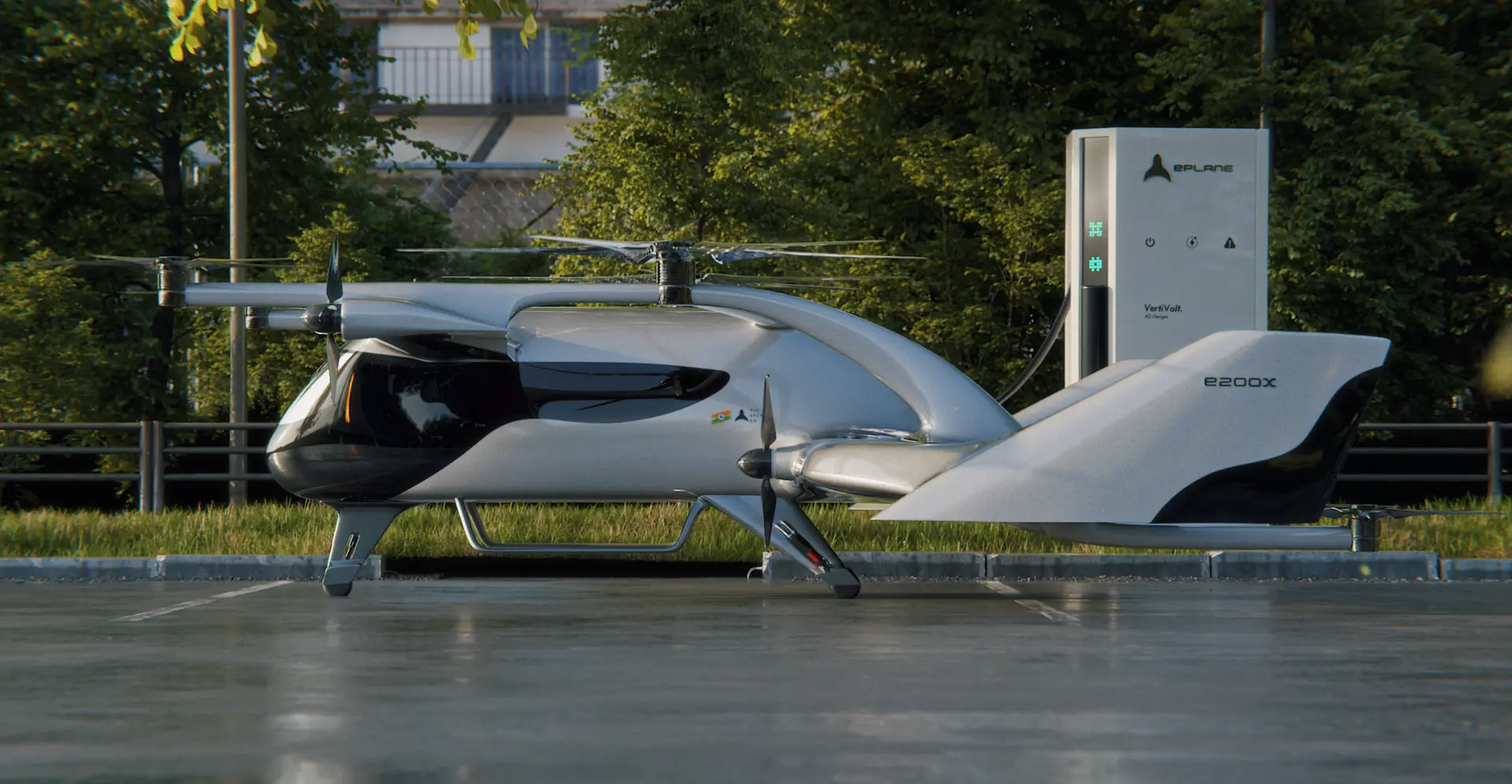 The ePlane Company partners with NVIDIA to build a digital twin of its electric air taxis