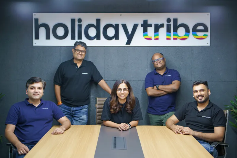 Team Holiday Tribe (from l to r)_Kunal Jhurani, Anshu Sharma, Sania Sakhuja, Chirag Goyal, Siddharth Khandelwal.