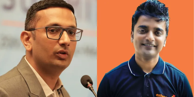 ExtraaEdge Founders(L:R) Sushil Mundada, Abhishek Ballabh