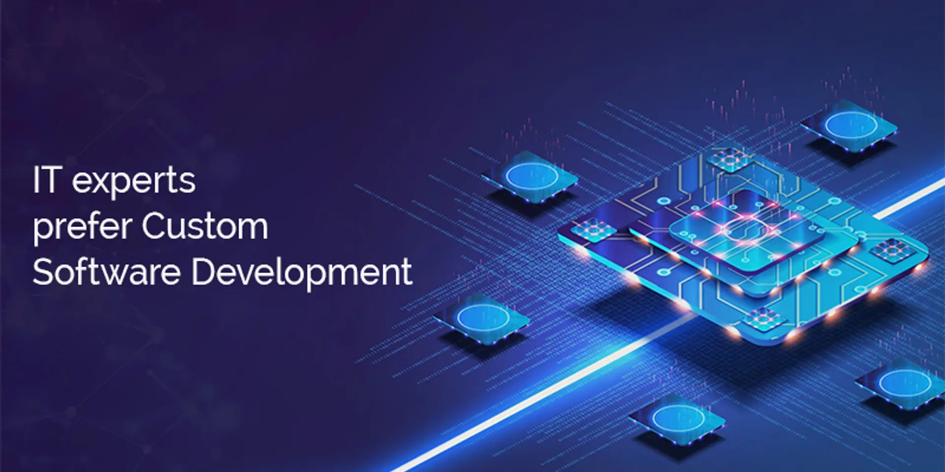 Why do 87pc of IT experts prefer custom software development