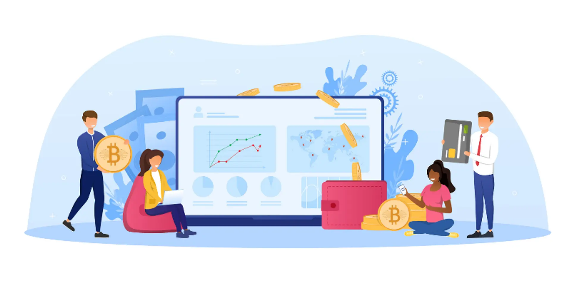 What is the effect of crypto market on blockchain startups?