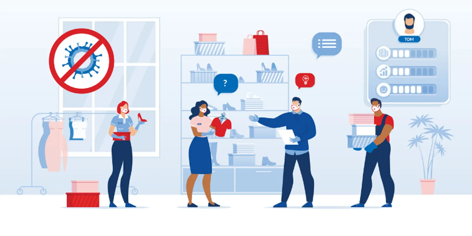 The future of fashion and retail industry in the post-COVID-19 era