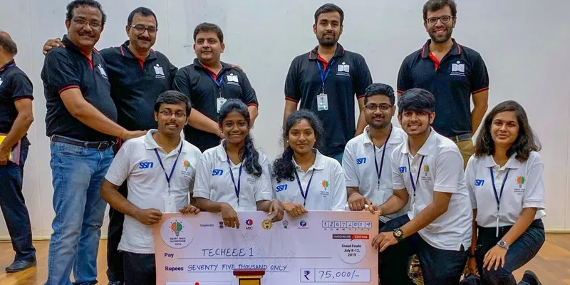 Smart India Hackathon - Team TECHEEE1