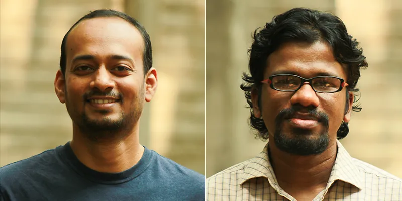 Co-founders of Grasp Bionics, Vinay V and Nilesh Walke