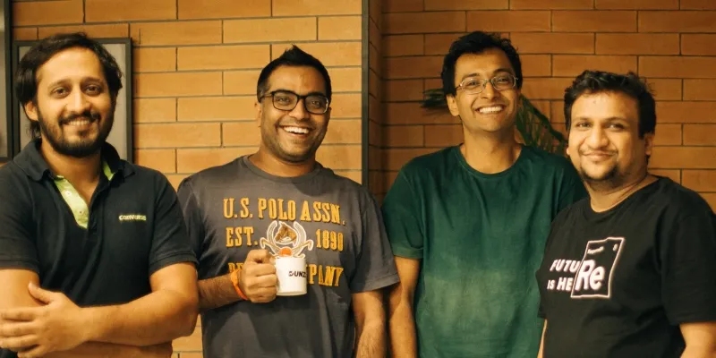 Dunzo Founders - Ankur Aggarwal, Mukund Jha, Kabeer Biswas and Dalvir Suri 