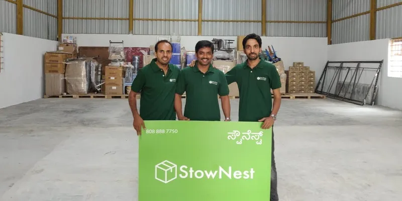 co-founders - right to left : Ramesh, Srinivasa, Sudhindra