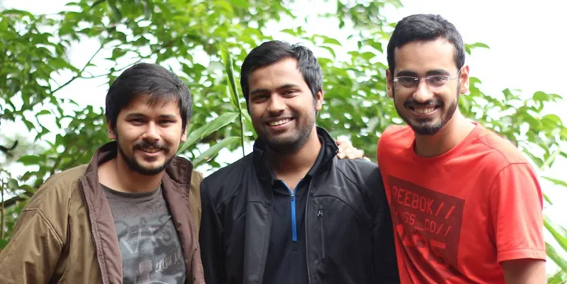 ShareChat Founders (L to R): Farid Ahsan, Bhanu Singh and Ankush Sachdeva 