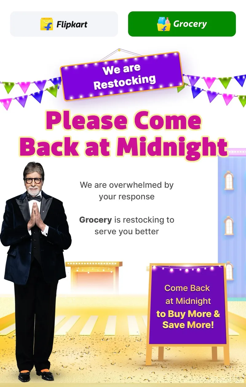 flipkart grocery