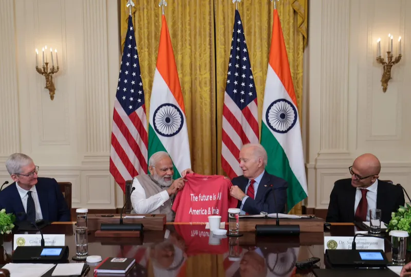 Narendra Modi in US, Joe Biden