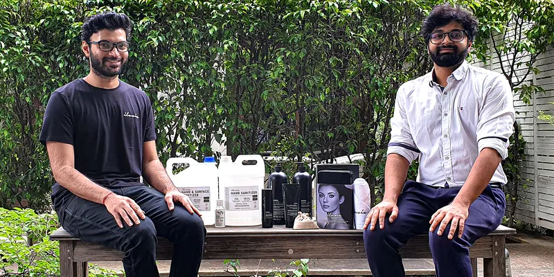 Renaura cofounders Nishant Gupta and Palash Pandey