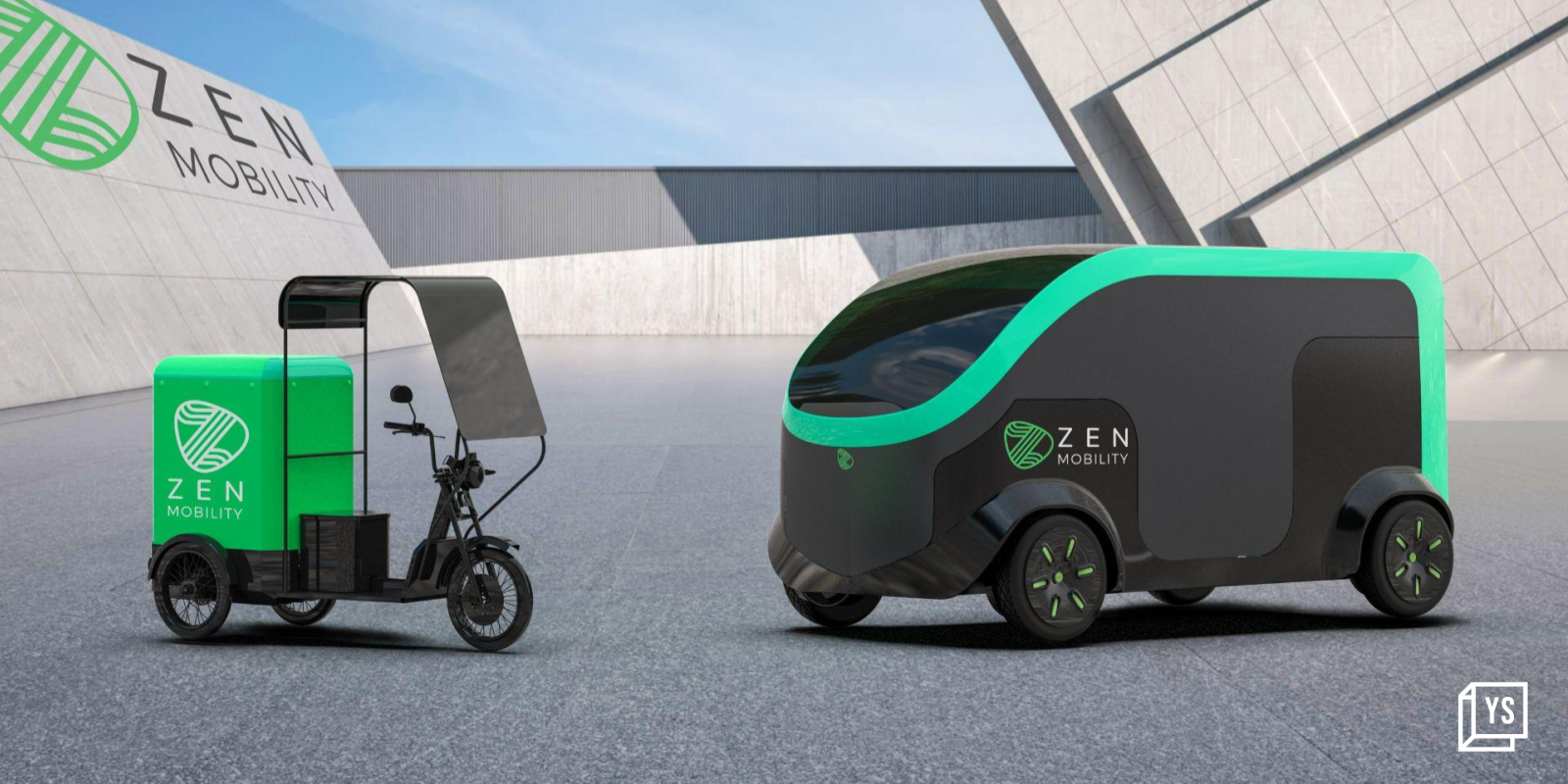 Neither a 2-wheeler nor a 3-wheeler: This commercial EV maker’s delivery scooter is in between