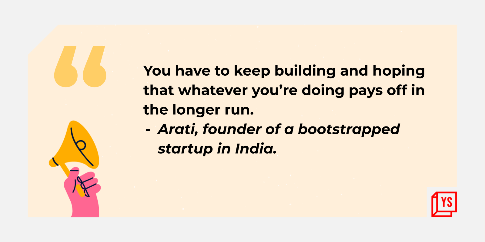 Bootstrapped