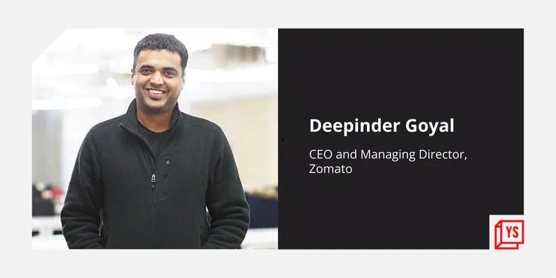 Deepinder Goyal, Zomato