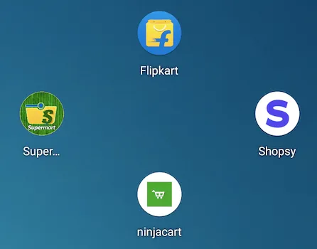Grocery apps