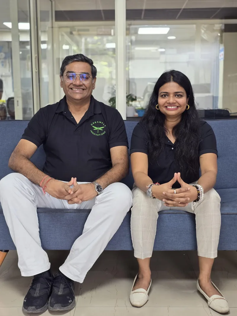 Saurabh Markandeya and Kajal Shah, Co-founders, Dreamfly Innovations