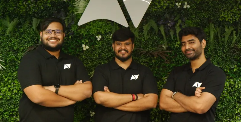 (L-R) Aryan Sisodia, Vaibhav Kaushik, Aalaap Nair, Founders, Nawgati