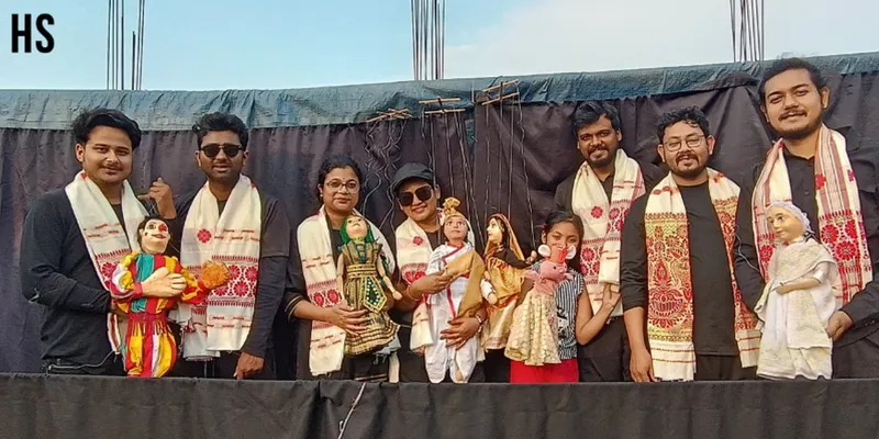 Drishana Kalita and her group PuppetPeople