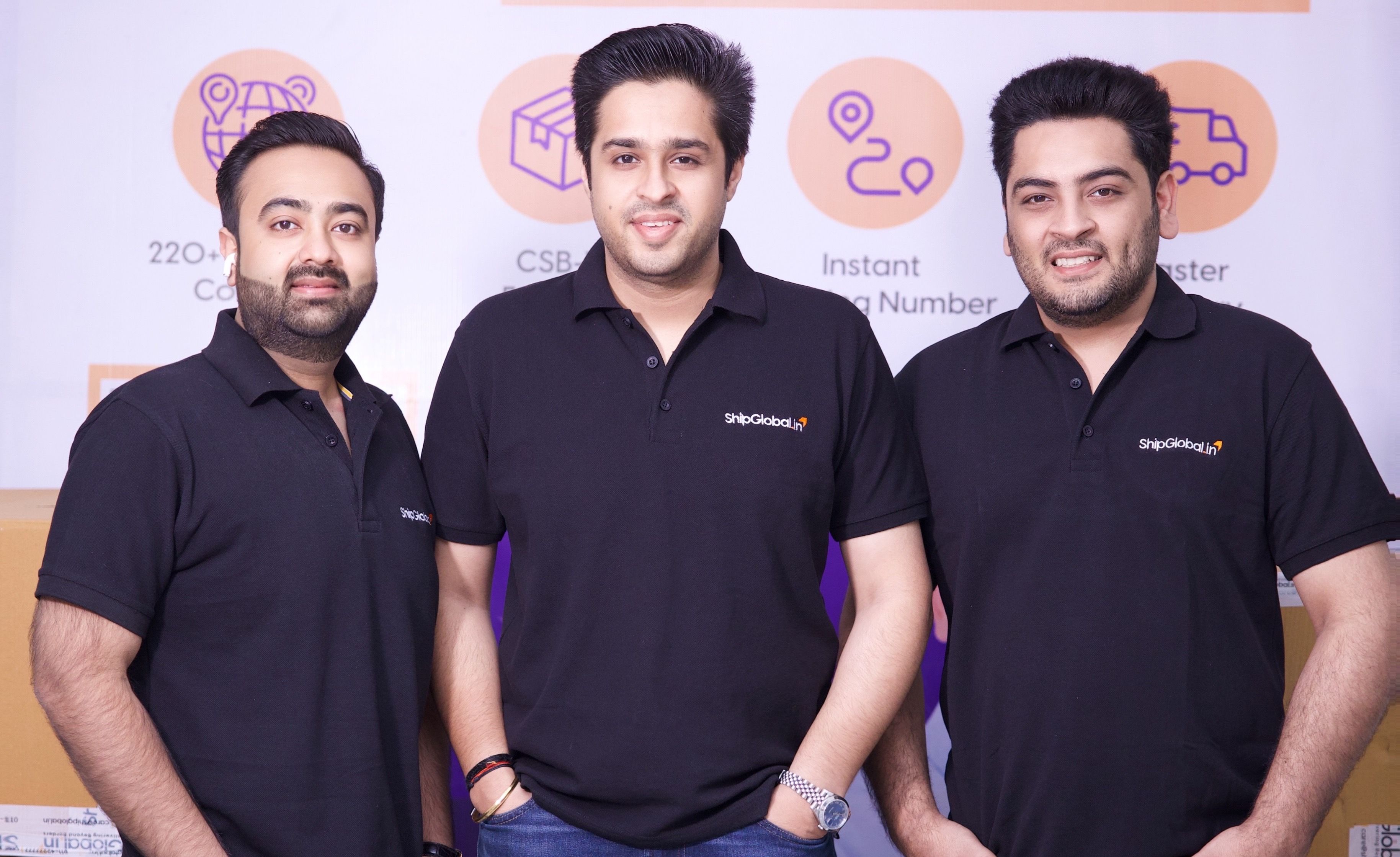 Aayush Anand, Angad Arora and Vaibhav Kapur, Co-founders, ShipGlobal 